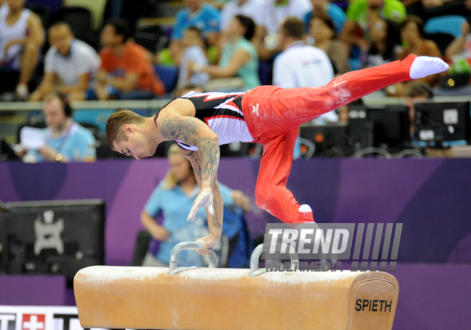 Bakı 2015: Azərbaycan gimnastı gümüş medal qazandı. Azərbaycan, 20 iyun 2015